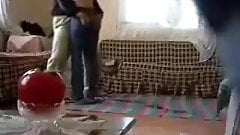 Arabic teenage banged by her neighbor
